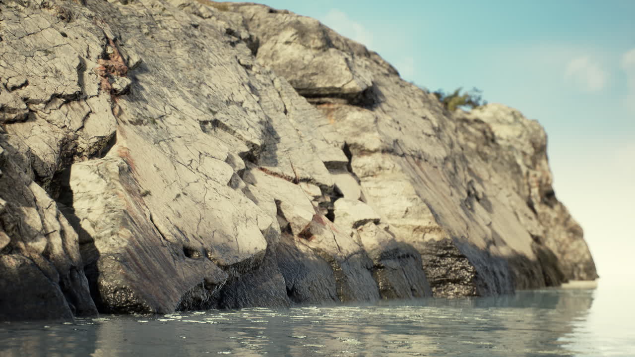 галапагосские вулканические скальные образования в океане