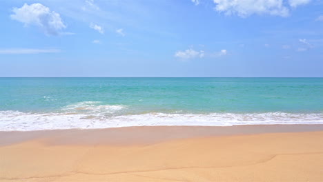 amazing colorful tropical sandy beach and turquoise sea water