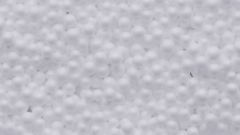 abstract texture white balls waves.