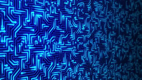 abstract circuit board pattern