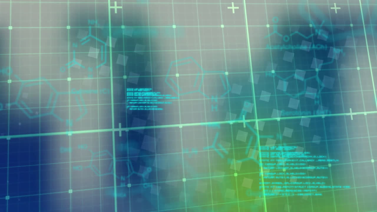 그리드 상의 과학 데이터 처리의 애니메이션