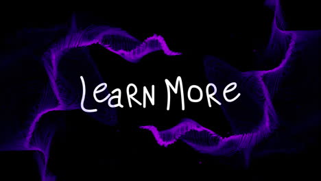 animación de aprender más texto sobre formas