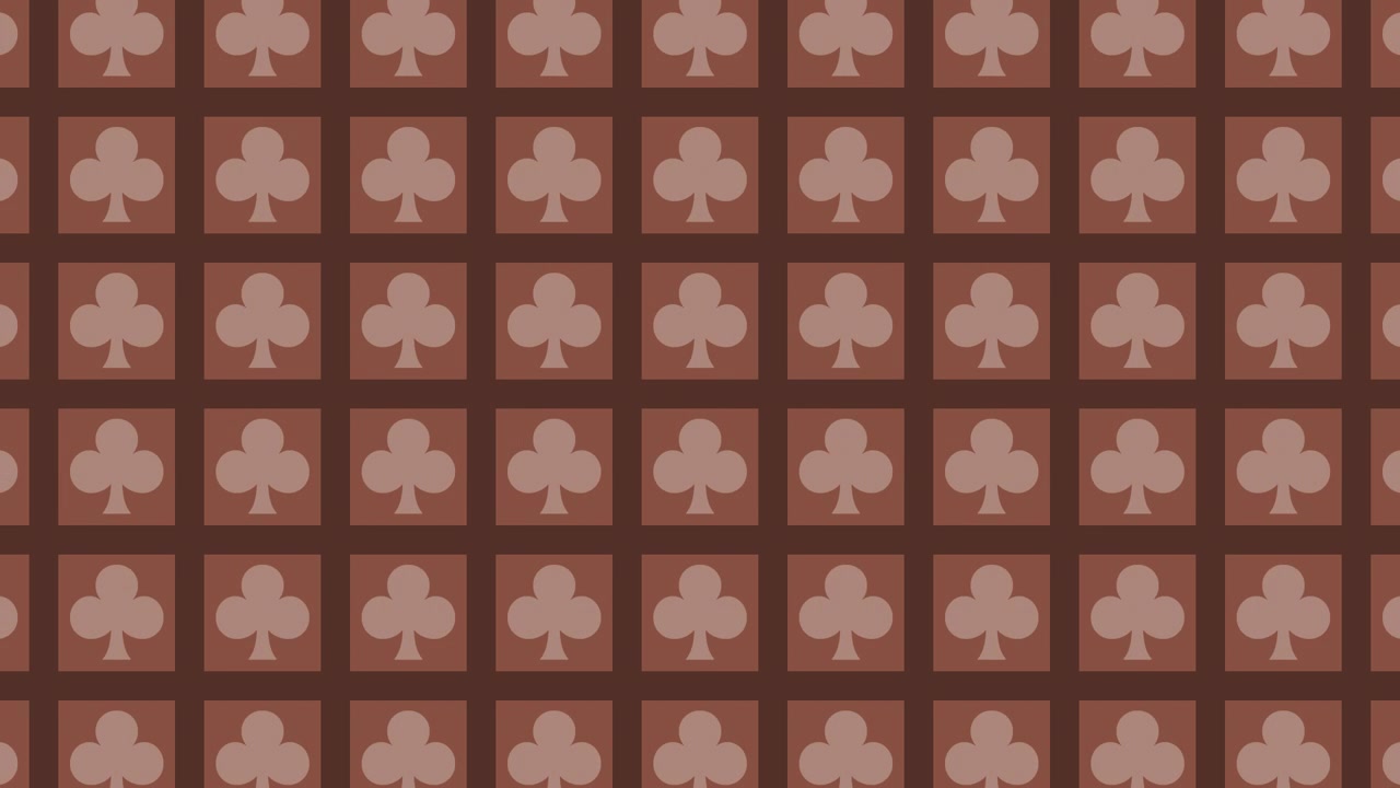 Clubs Pattern Background