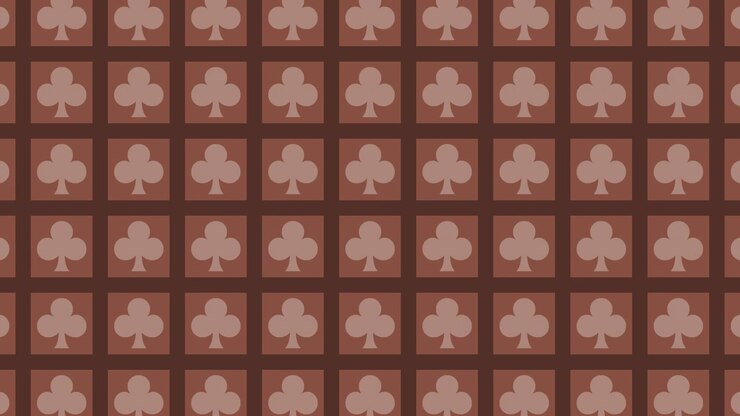 Clubs Pattern Background