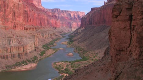 a beautiful shot of the grand canyon at magic hour