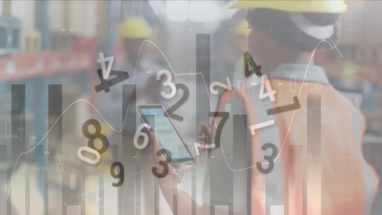 창고에서 일하는 여성에 대한 통계 및 데이터 처리의 활성화