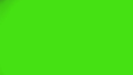 close up shot of young businesswoman walking across frame against studio green screen background 1