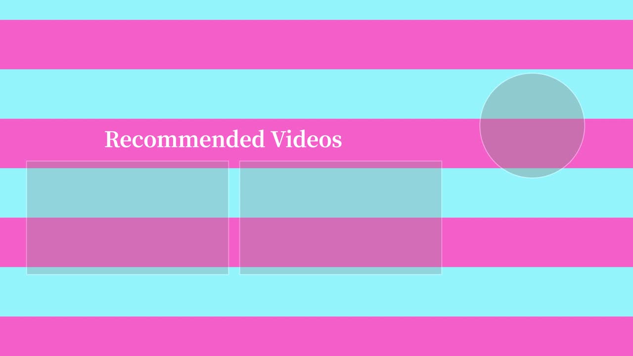 Border moves end card ending screen motion graphics