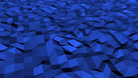 motion dark blue low poly abstract background 8