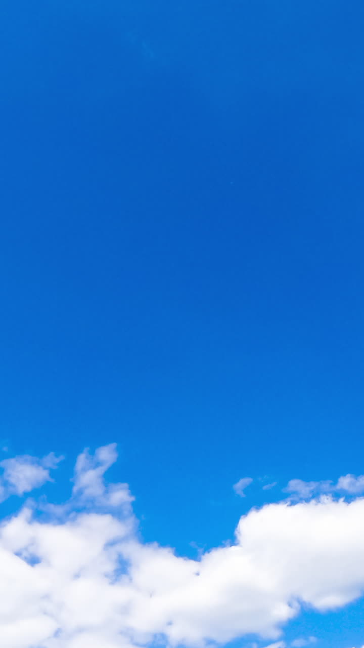 Cielo azzurro con nuvole