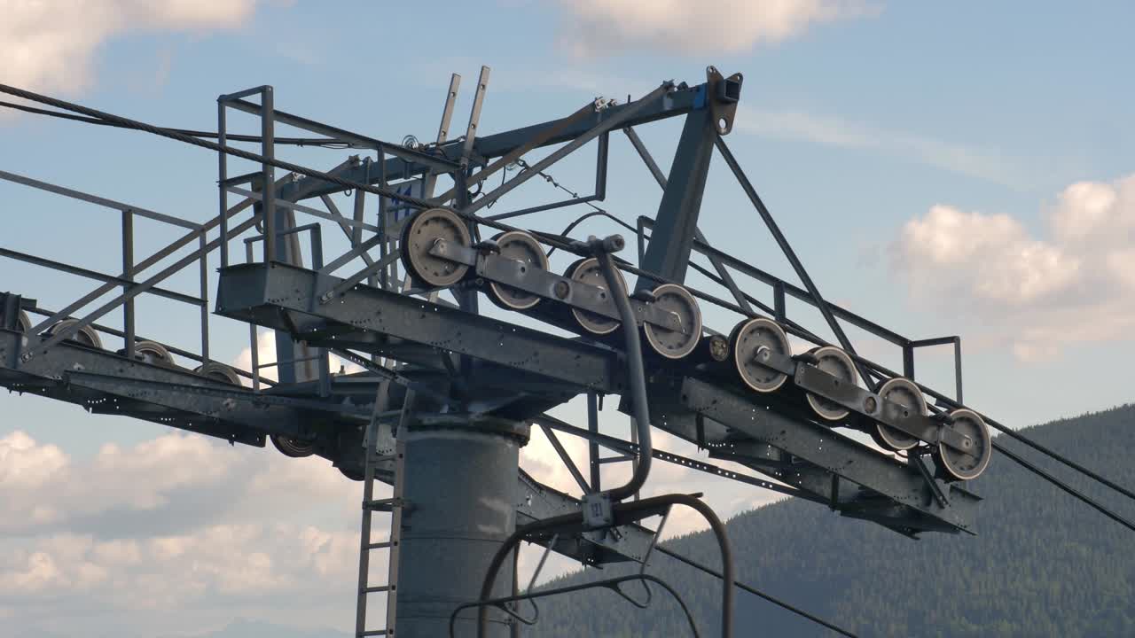 케이블카 리프팅  메커니즘