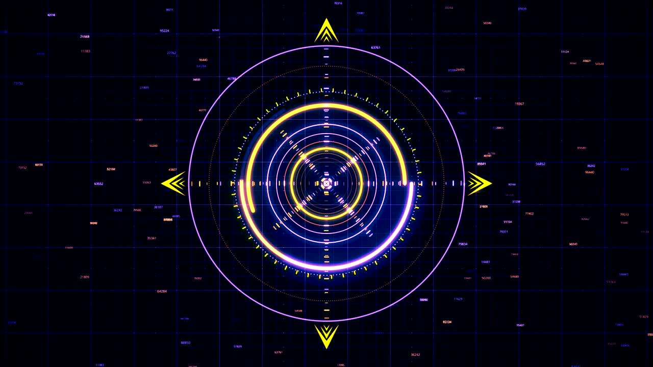 diseño de interfaz futurista