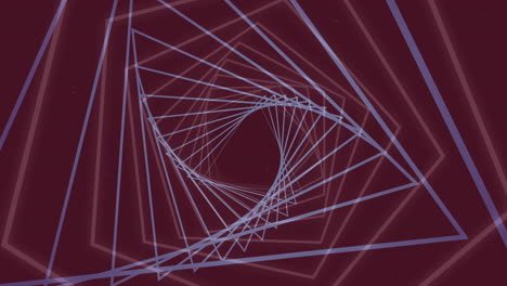 animación de formas en movimiento sobre fondo negro