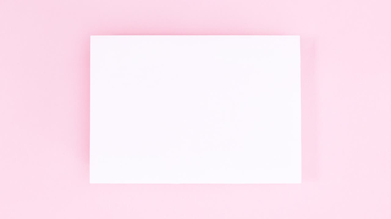 핑크 테마의 텍스트를 위한 프레임과 런타인 데이 스 모션