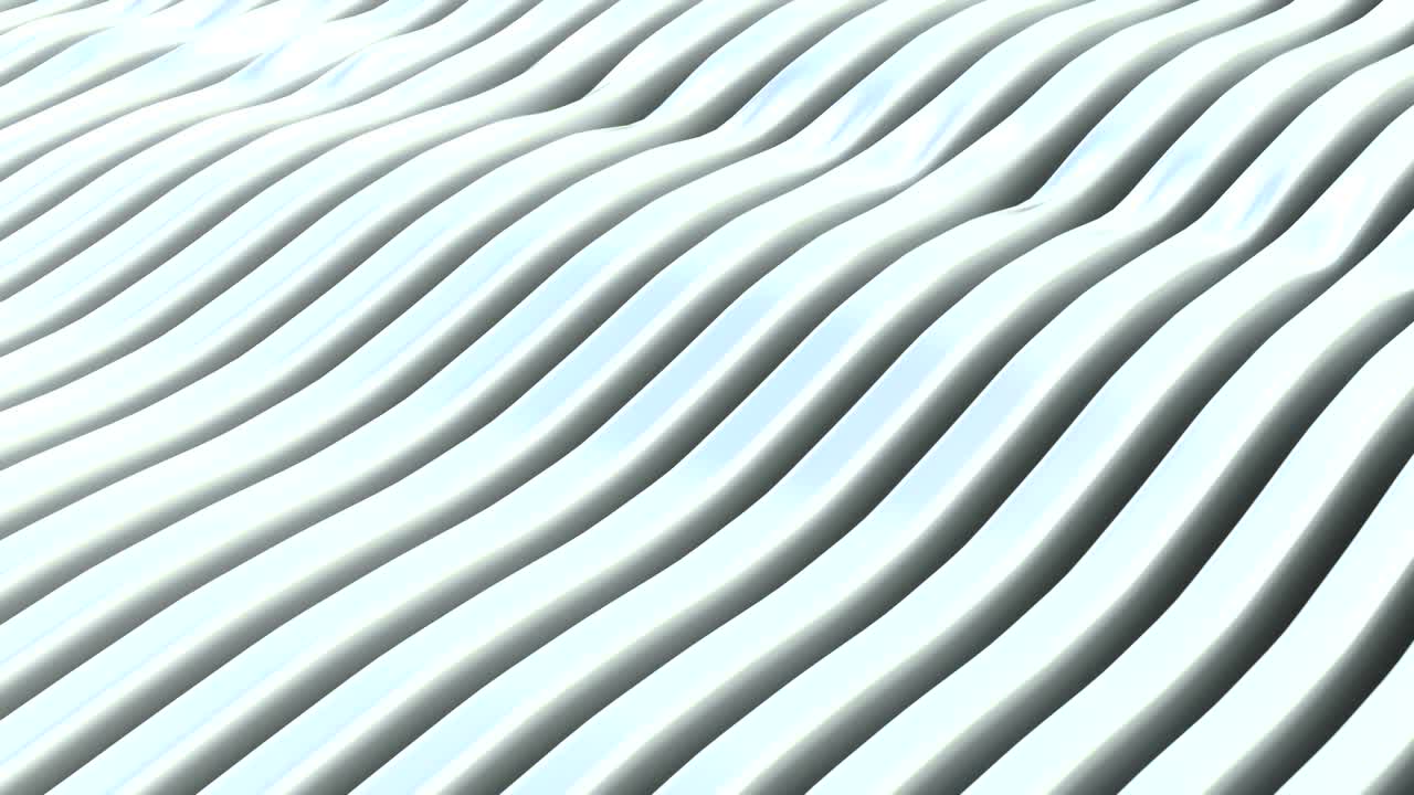 Animation of ripples and waves in liquid metal. Animation of seamless loop.
