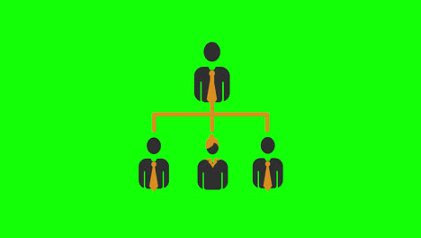 business-community-network,-team-leader-icon-loop-animation-with-alpha-channel,-transparent-background,-ProRes-444