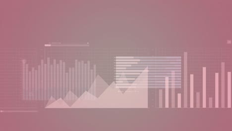 Animation-of-multiple-graphs,-map-and-changing-numbers-against-gradient-background