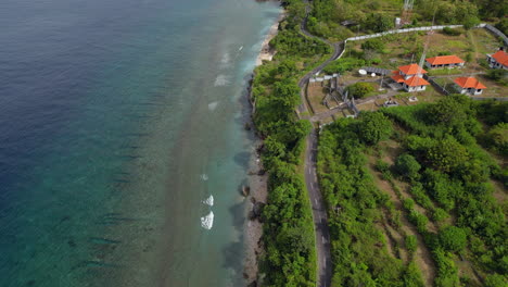 beautiful stretch of coast near batoemoenggoel indonesia