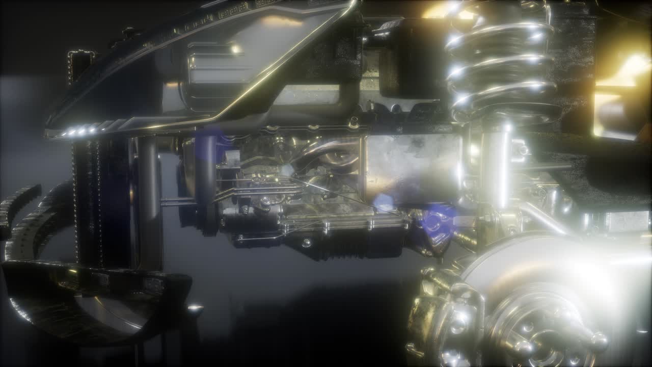 자동차에서 볼 수 있는 엔진과 다른 부분