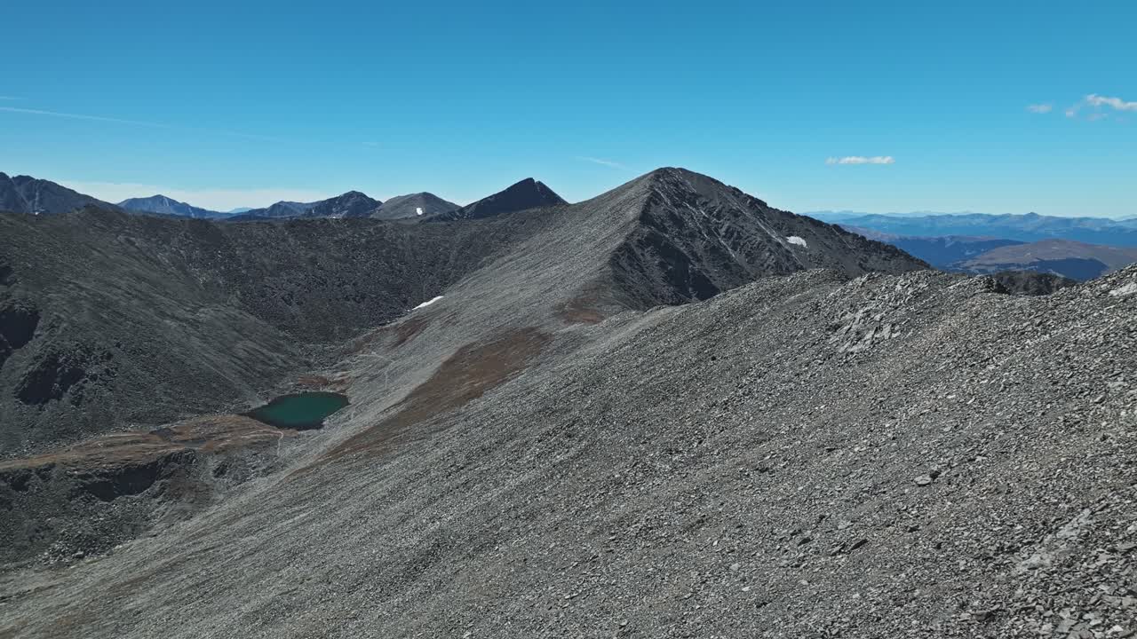 Stunning Mountain Landscape with a Clear Blue Sky