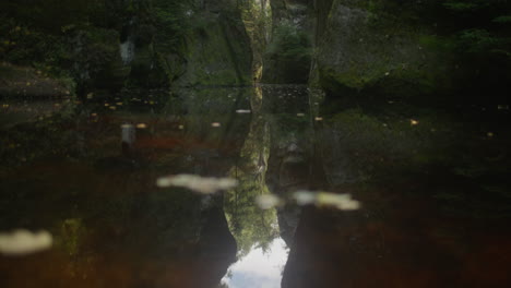 a natural stone formations called a "stone town" in czech republic