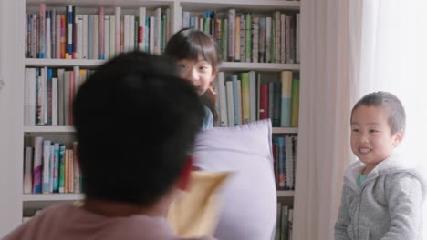 happy-asian-family-having-pillow-fight-mother-and-father-enjoying-playing-with-children-at-home-having-fun-together-on-weekend-4k-footage