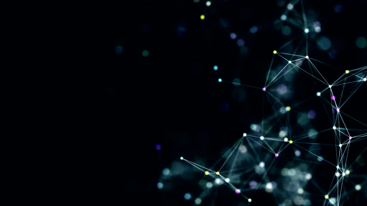 Fondo de red de tecnología.