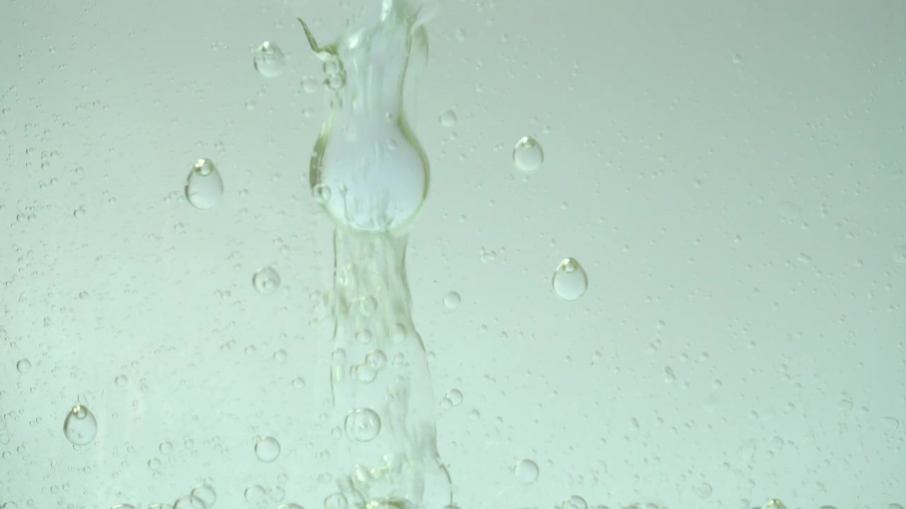 泡の背景。泡の動き