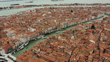 aerial view of venice, italy