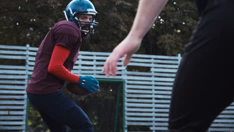 american football practice