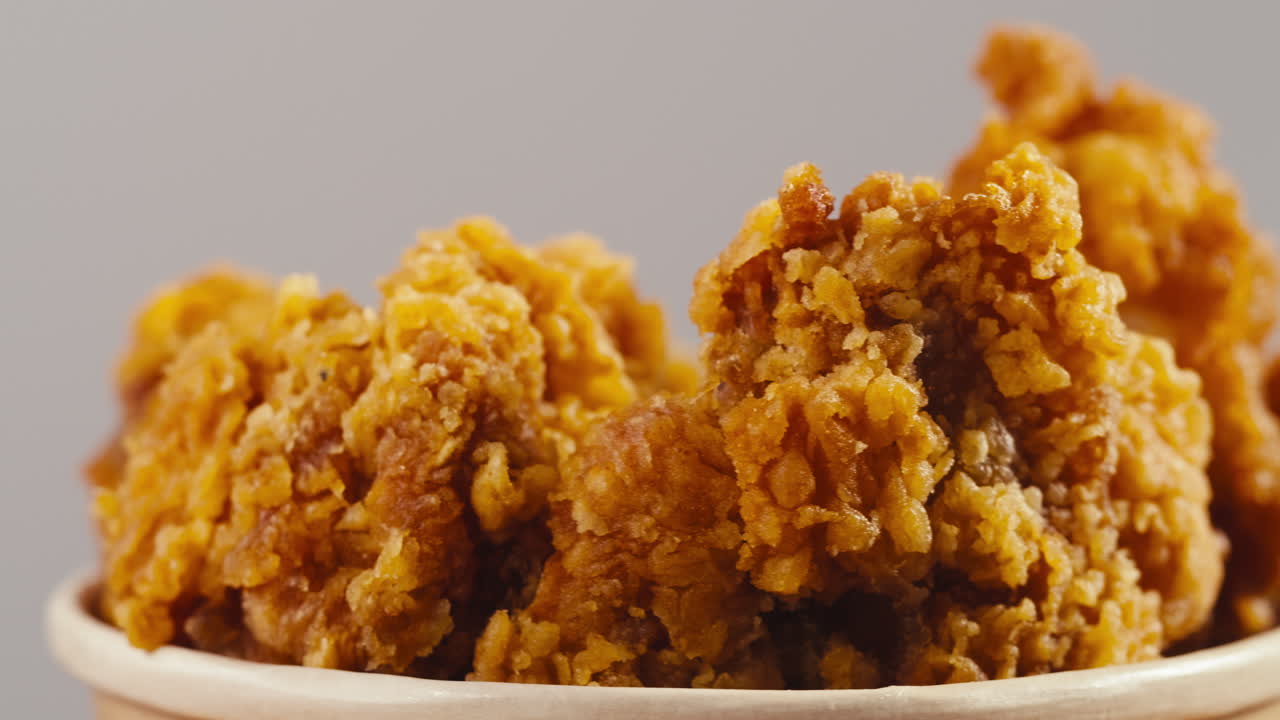 Pollo frito crujiente