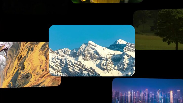 Camera Carousels Pack Horizontal 03 Premiere Pro Template