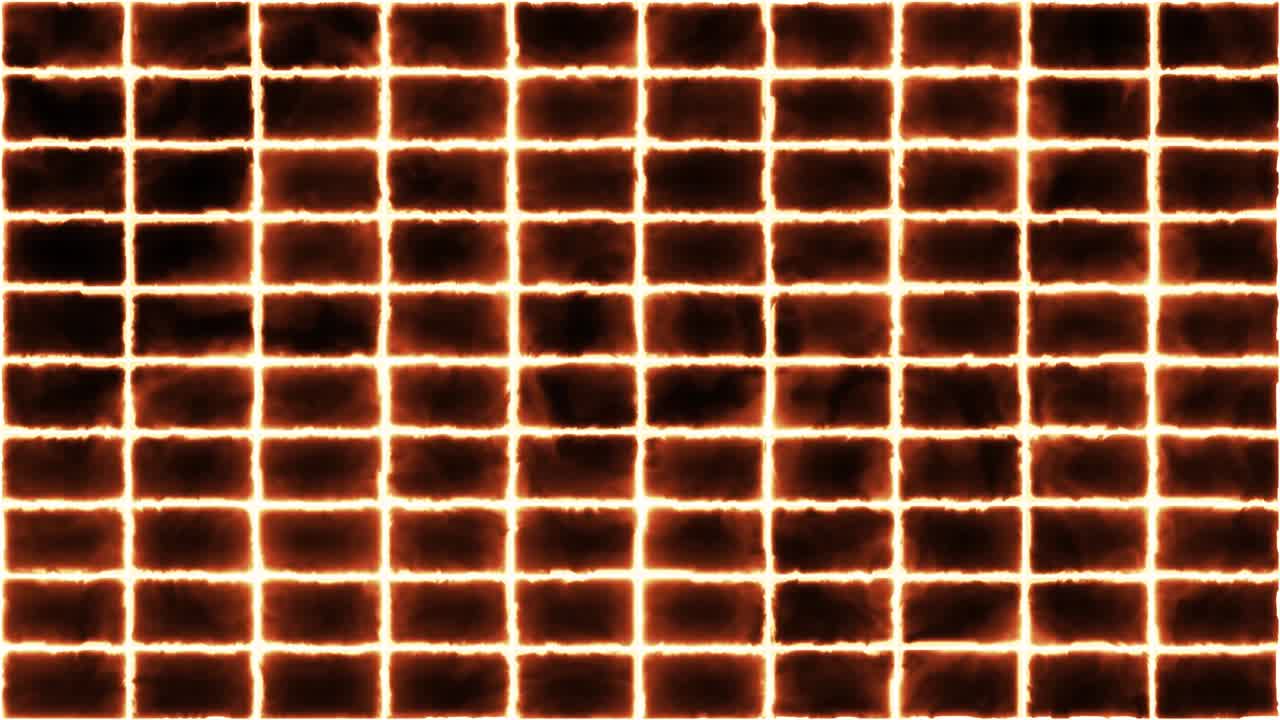 abstracto neón, led cuadrado, borde. renderizado colorido futurista