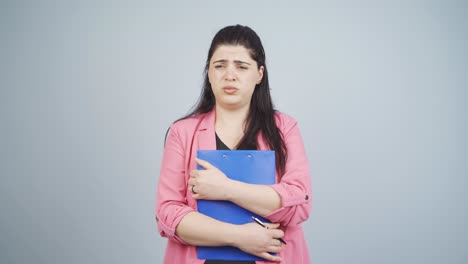 Mujer-De-Negocios-Emocional.