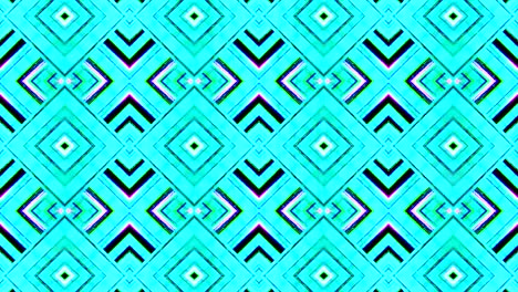 kaleidoscopio en movimiento. gráficos en movimiento de 4k