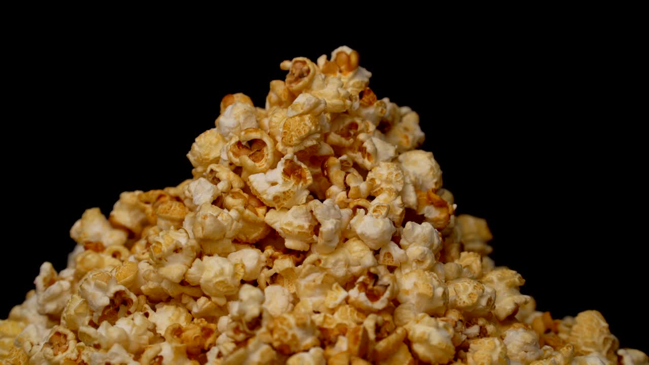 팝콘 회전 모션 배경