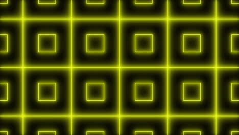 geometric pattern black background color animation