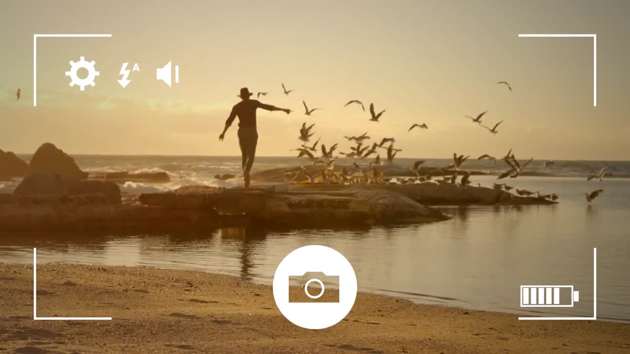 디지털 카메라 로 남자 의 사진 을 찍는 것