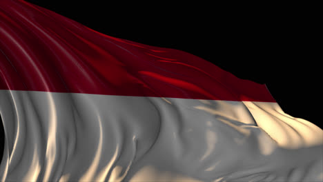 flags of indonesia and hungary