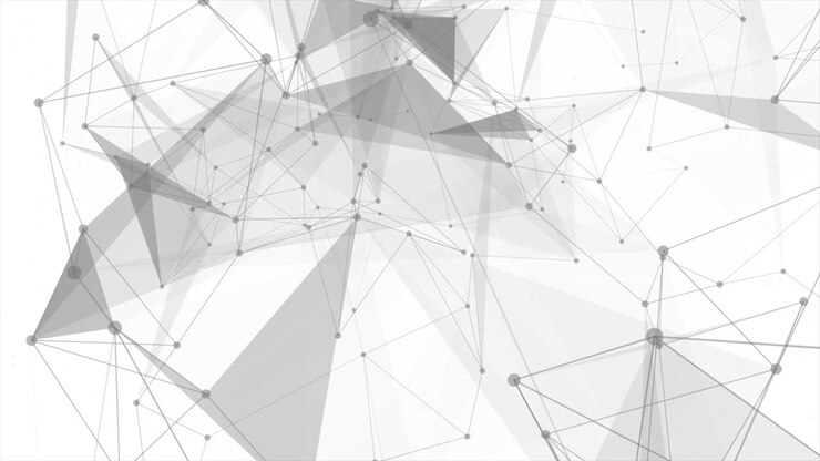 Abstract Geometric Network Background