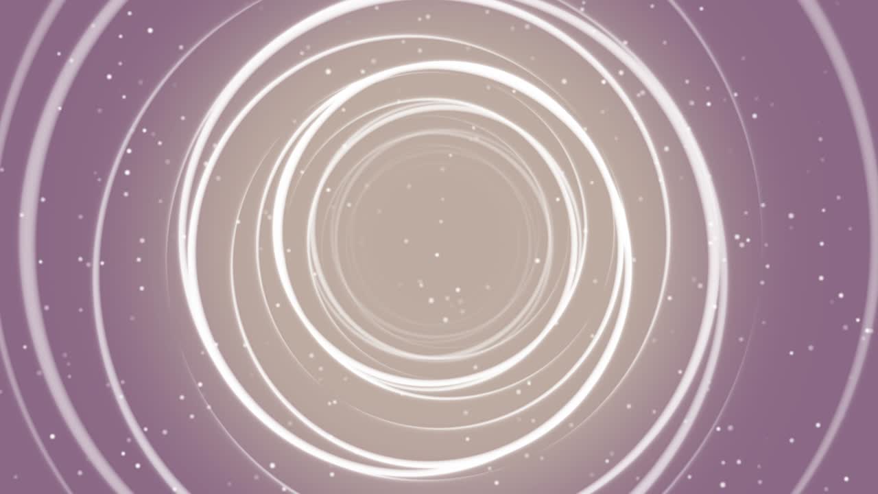 보라색 배경 루프의 추상적인 서클 라인