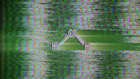 Analógico-Televisión-Falla-Agua-Fórmula-Química-Estático-Ruido-Textura