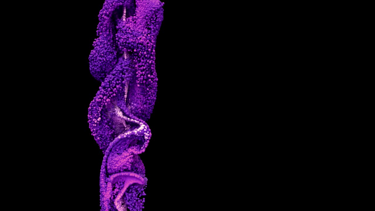 partículas emitidas dinámicas con espacio de copia.