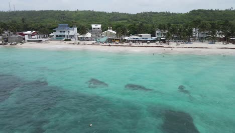 una de las playas más hermosas del caribe.