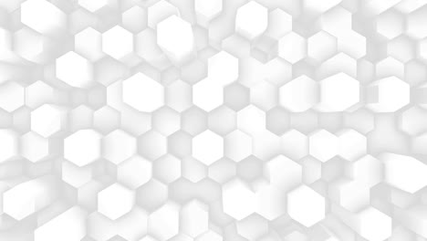abstract hexagon animation multicolor pattern 4k smooth concept