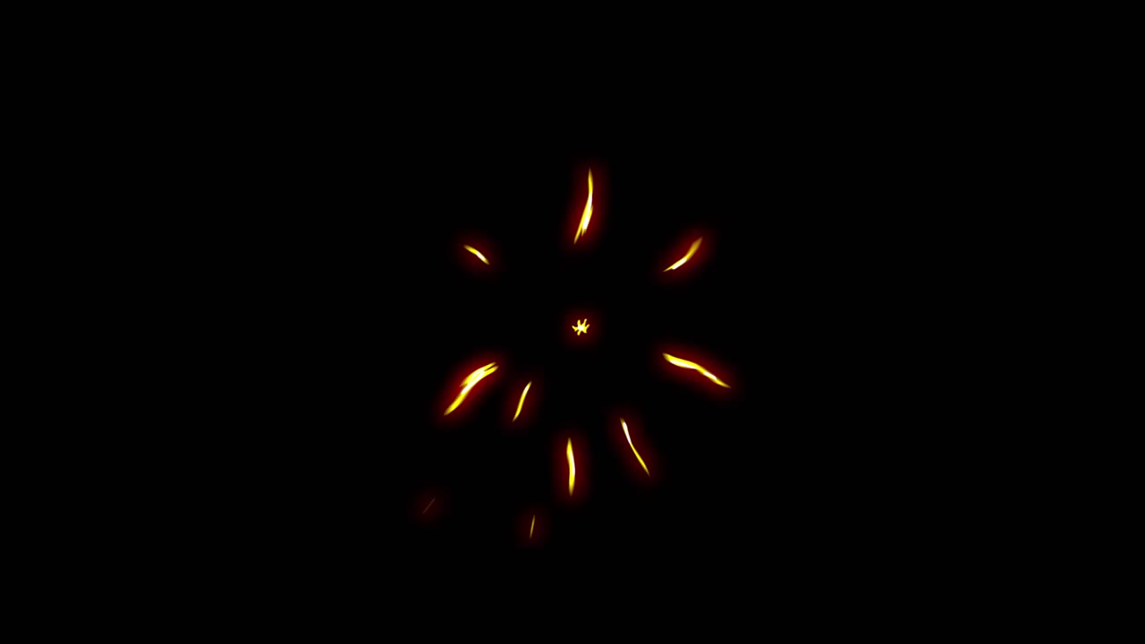 만화 4k 총 화재 요소: 플래시 fx 알파 계층과 함께 손으로 그려진 총 사격 효과