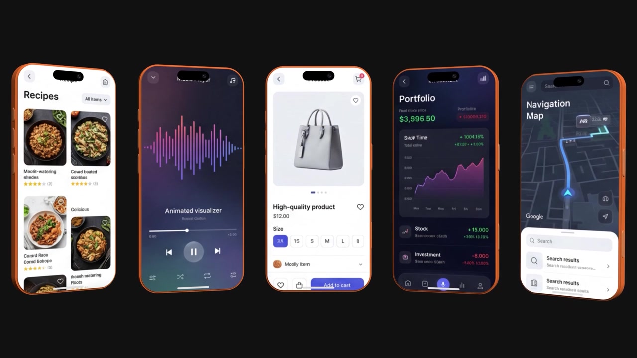 Modern Mobile App Presentation