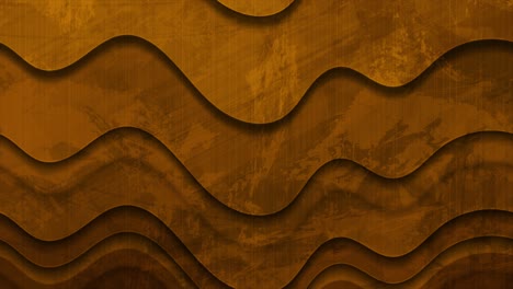 ondas de grunge naranja oscuro fondo de movimiento abstracto