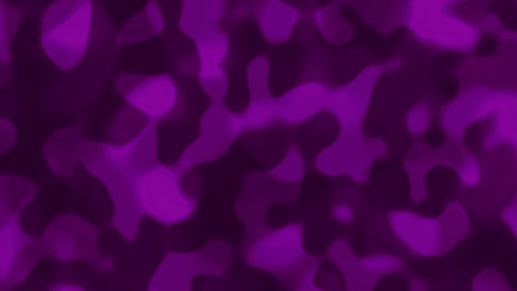 looping animations of a vibrant and dark purple liquid camouflage like pattern