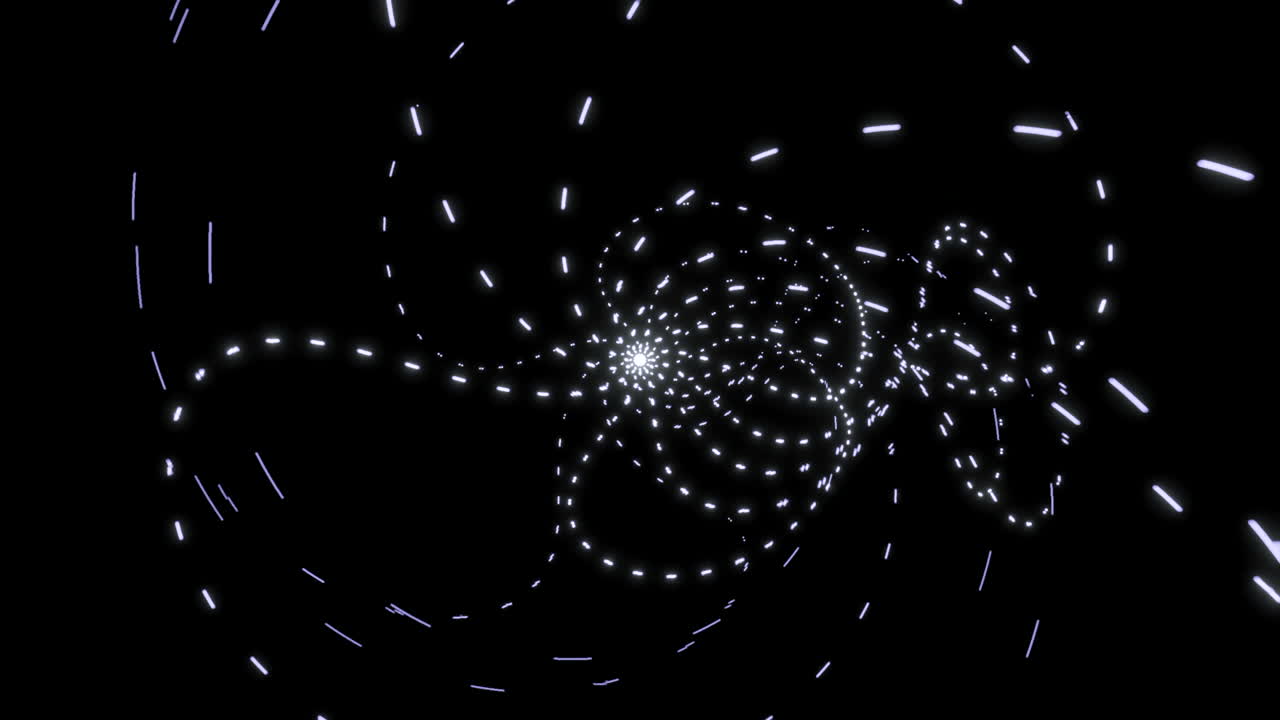 추상적인 반이는 나선형 패턴